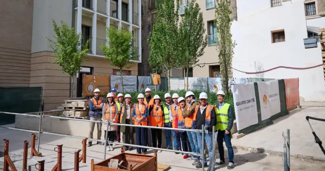 Visitra al proyecto de Coscolín en Tudela