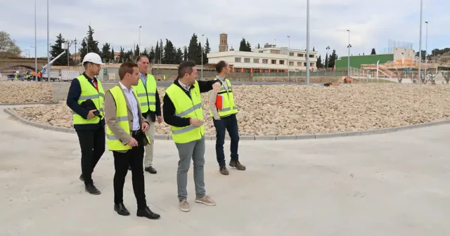 obras del Corredor Verde del Ebro