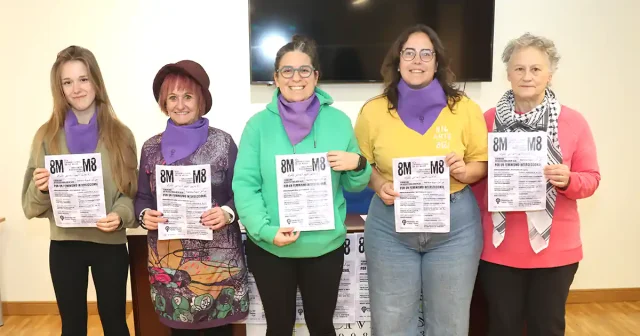 Presentación de las actividades del Día de la Mujer en Tudela