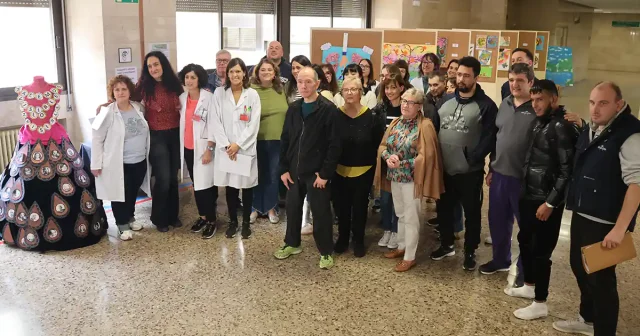 Inauguración de la exposición Arteterapia dentro de las actividades de Salud Mental en Tudela