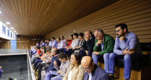 Alcaldes y concejales de la Ribera en el pleno del parlamento