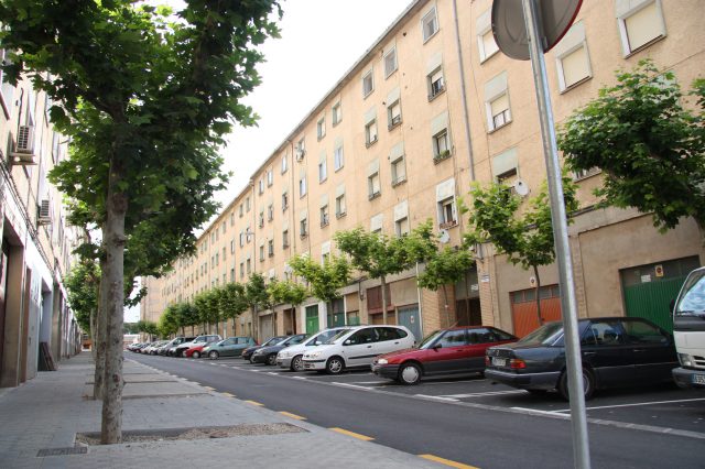 Calles franquistas Barrio de Lourdes