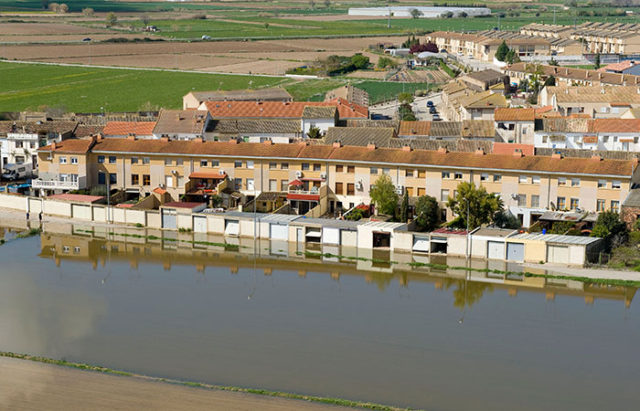 Crecida del Ebro