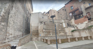 Calle Rúa Alta de Bécquer, en Tarazona