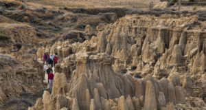 Los municipios de la Comarca de las Cinco Villas conjugan historia y naturaleza, como los Aguarales de Valpalmas