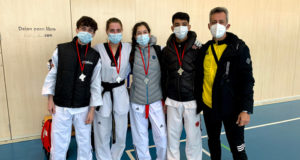 Los campeones de la Escuela de Taekwondo Castejón