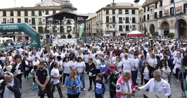 marcha contra el cáncer de la Ribera