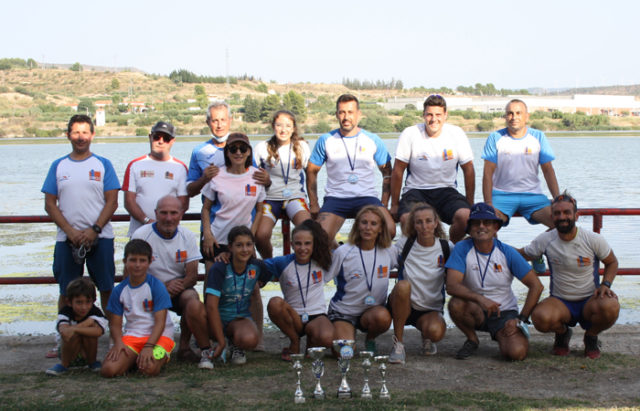 Participantes del Ebrokayak en el Descenso del Cinca