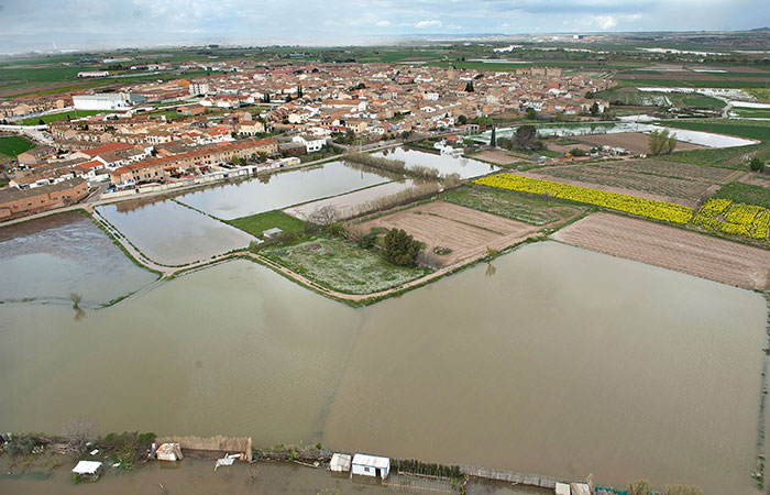 Crecida del Ebro