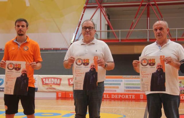 Presentación del II Memorial José Manuel Alves, directivo del Ribera Navarra FS fallecido hace dos años y medio