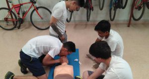 IES Benjamín espacio cardioprotegido