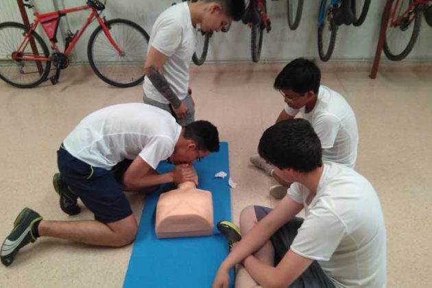 IES Benjamín espacio cardioprotegido