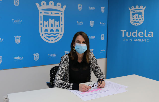 Irene Royo, concejala delegada de Hacienda, Catastro, Patrimonio y Compras del Ayuntamiento de Tudela