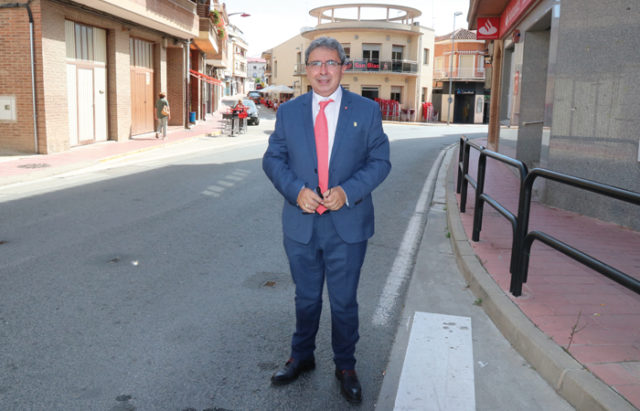 José Ignacio Pardo en una de las calles de Milagro