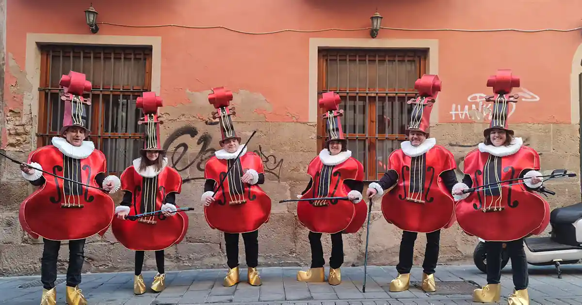 os mejores disfraces del carnaval de Tudela 2023