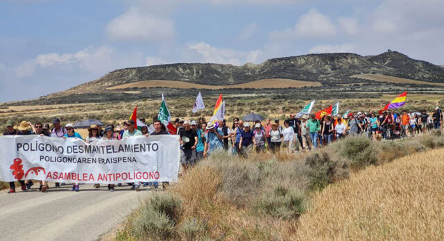 Marcha Desmantelamiento Polígono