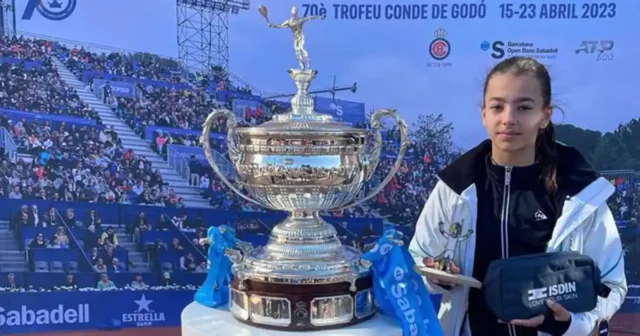 María Trujillo subcampeona conde de godó