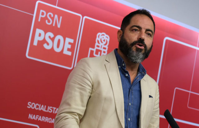 Ramón Alzórriz, Portavoz del PSN-PSOE en el Parlamento de Navarra