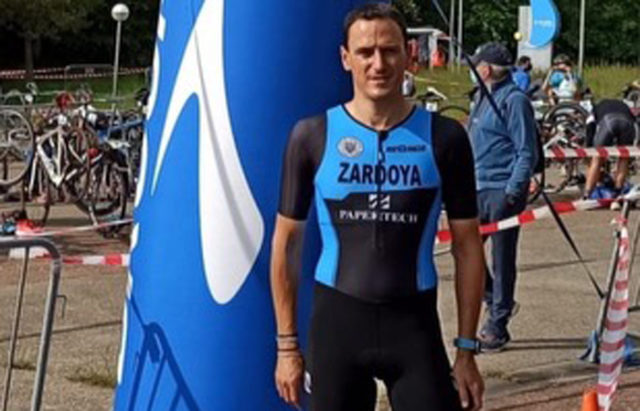 Rodrigo Zardoya, del SDR Arenas Triatlón