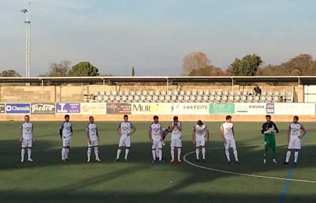 El Tudelano momentos antes de su partido contra la SD Tarazona