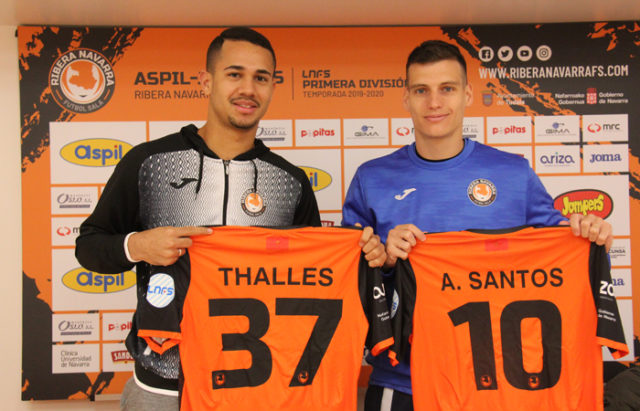 Thalles y Andrés Santos