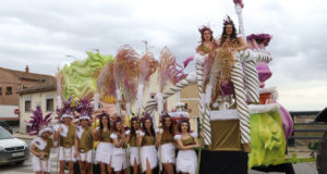 Maleza celestial, premio a la mejor carroza en el carnaval de Villafranca