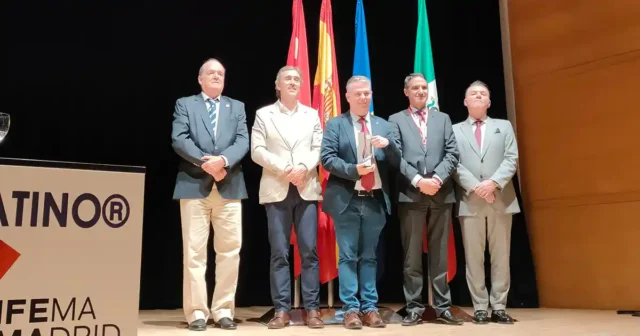 Acto de entrega de la Escoba de Platino a la Mancomunidad de la Ribera