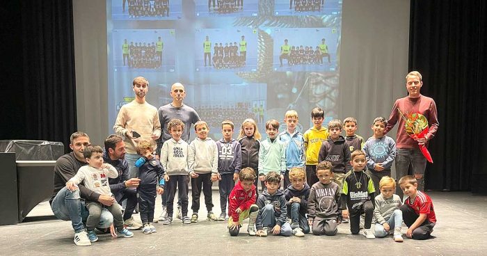 Los pequeños del fútbol sala